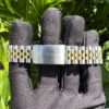 Rolex 16233 Datejust Champagne Dial Two Tone Yellow G / Stainless Steel Watch
