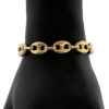 14k Yellow Gold Men's Gucci Link Chain Bracelet