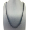 David Yurman Stainless Steel Black PVD Box Chain Necklace