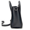 Celine Nano Black Calfskin Pebbled Leather Women's Luggage Bag