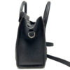 Celine Nano Black Calfskin Pebbled Leather Women's Luggage Bag