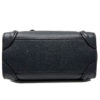 Celine Nano Black Calfskin Pebbled Leather Women's Luggage Bag