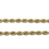 14k Yellow Gold Men's Rope Chain Necklace
