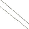 GUCCI 18k White Gold Diamond Bar Necklace Approx .25 TCW