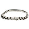 David Yurman Sterling Silver Pietersite ID Bracelet