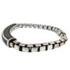 David Yurman Sterling Silver Pietersite ID Bracelet