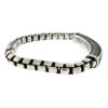 David Yurman Sterling Silver Dinosaur Bone ID Bracelet