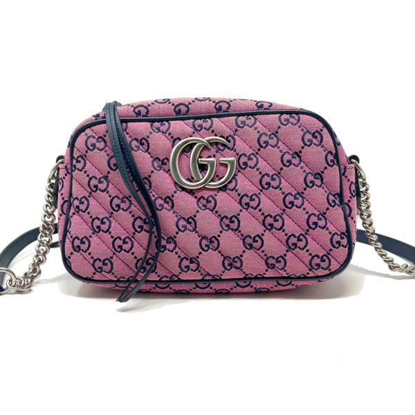 Gucci Small GG Canvas Marmont Camera Bag