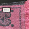 Gucci GG Pink Monogram Wool Ladies Scarf