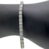 14k White Gold Diamond Tennis Bracelet 4.78 CTW