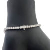 14k White Gold Diamond Tennis Bracelet 4.78 CTW