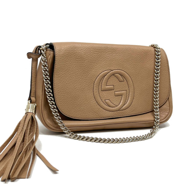 Gucci Small Soho Flap Crossbody Bag