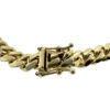 10k Yellow Gold Men's Cuban Link Chain Bracelet