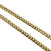 10k Yellow Gold Cuban Link Style Chain Necklace