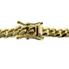 10k Yellow Gold Cuban Link Style Chain Necklace