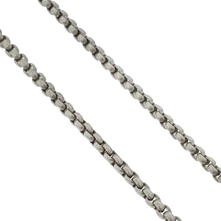 David Yurman Sterling Silver 925 Box Chain Necklace