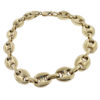 14k Yellow Gold Men's Gucci Link Chain Bracelet