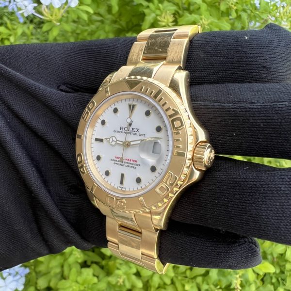 Rolex Men's Yacht-Master White Dial Watch