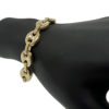 14k Yellow Gold Men's Gucci Link Chain Bracelet