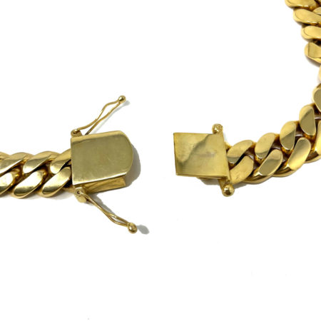 1 KILO 10k Yellow Gold Cuban Link Chain Necklace