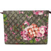 Gucci GG Supreme Monogram Blooms Canvas Large Cosmetic Case Clutch