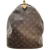 Louis Vuitton Keepall 50 Monogram Canvas Leather Duffel Bag