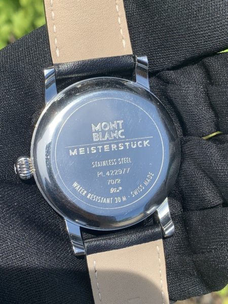Montblanc Meisterstuck 7072 Stainless Steel Quartz Watch