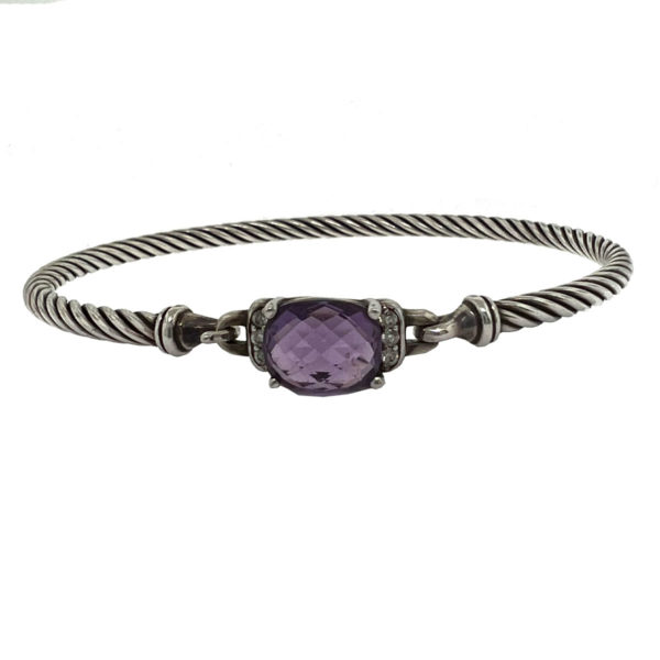 David yurman bracelet with sale purple stone