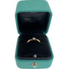 Tiffany & Co. .19 I VVS1 Gold Diamond Ring Includes Box Certs