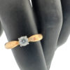 Tiffany & Co. .19 I VVS1 Gold Diamond Ring Includes Box Certs