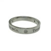 Tiffany & Co. 3 diamond Platinum Wedding Band