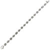 18k White Gold Diamond Station Bracelet 3CT Total