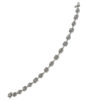 18k White Gold Diamond Station Bracelet 3CT Total