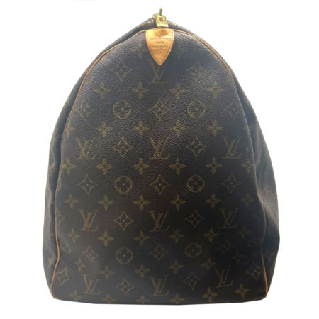 Louis Vuitton Keepall 60 Monogram Canvas Leather Duffle Bag
