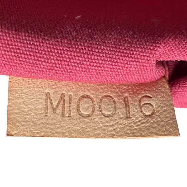 Louis Vuitton Minna Street Shoulder Bag Red Leather Monogram Vernis for  sale online