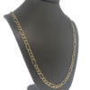 14k Yellow Gold 22" Figaro Link Style Chain Necklace