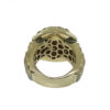 14k Yellow Gold "Rolex" Style Dome Diamond Ring