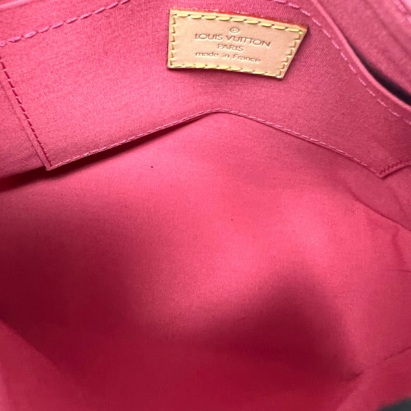 Louis Vuitton, Bags, Louis Vuitton Framboise Pink Monogram Vernis Minna  Street Crossbody Bag