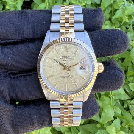 Rolex Datejust Two-Tone 36mm Champagne Dial - Watch Only