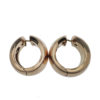 18k Rose Gold Huggie Ladies Earrings 29.7g