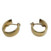 14KT Yellow Gold Oval Hoop Earrings