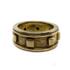 18K Yellow Gold Wide Ring 17.8 grams