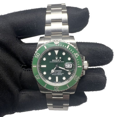 Rolex 116610LV Submariner "Hulk" Stainless Steel Mens 40mm Watch w/ Card Only