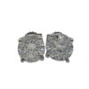 14k White Gold Diamond Stud Earrings 1.50 ctw