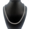 John Hardy 18k and Sterling Silver Necklace with Pave Diamonds