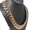 10k Rose Gold Cuban Link Chain 614.69 grams