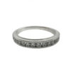 14k White Gold Diamond Wedding Band 2.49 Grams