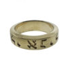 18k Yellow Gold Ring w/ Hebrew Markings 10.89 grams