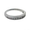 14k White Gold Diamond Wedding Band 2.49 Grams