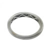 14k White Gold Diamond Wedding Band 2.49 Grams